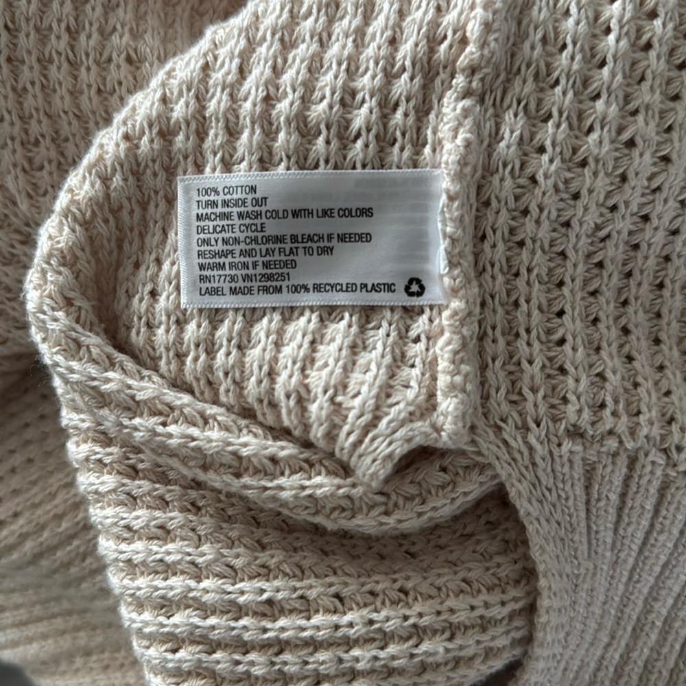 Universal Thread Cream Cardigan Sweater - Picture 3 of 3